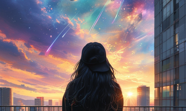 tu che splendi nella notte oscura