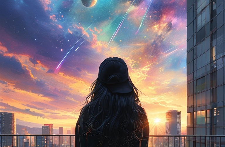 tu che splendi nella notte oscura